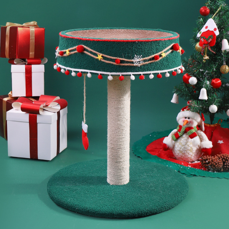 Creative All-in-one Multi-functional Cat Scratching Post