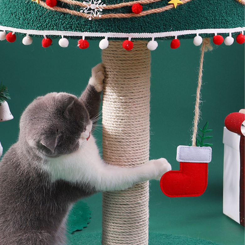 Creative All-in-one Multi-functional Cat Scratching Post
