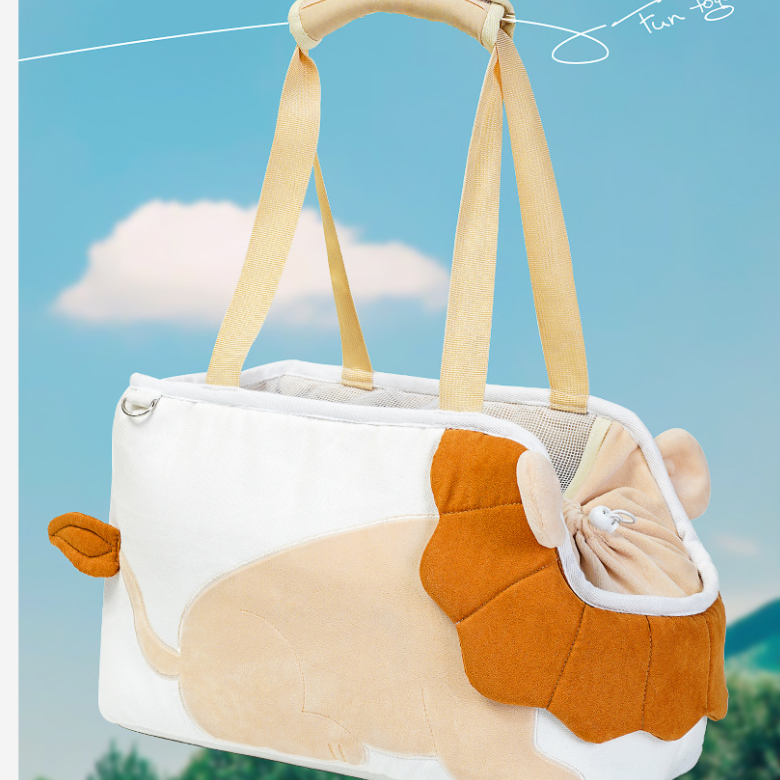 Portable Large-Capacity Pet Backpack | 2-in-1 Handheld Cat Carrier & Shoulder Bag