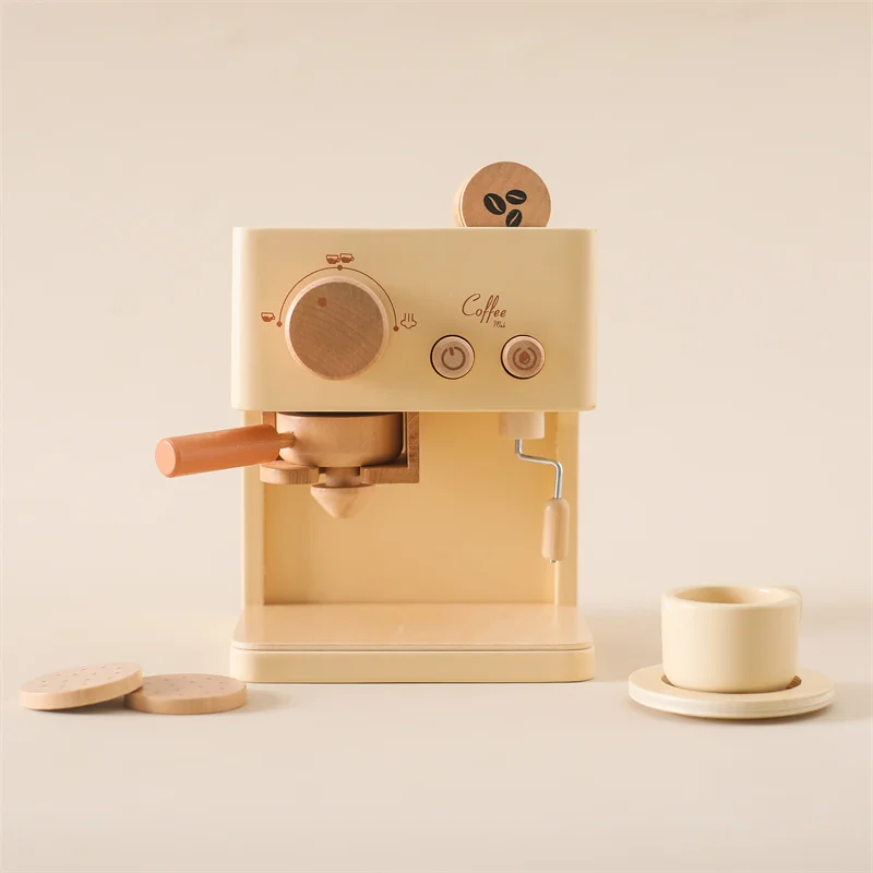 Montessori Coffee Machine Toy Set