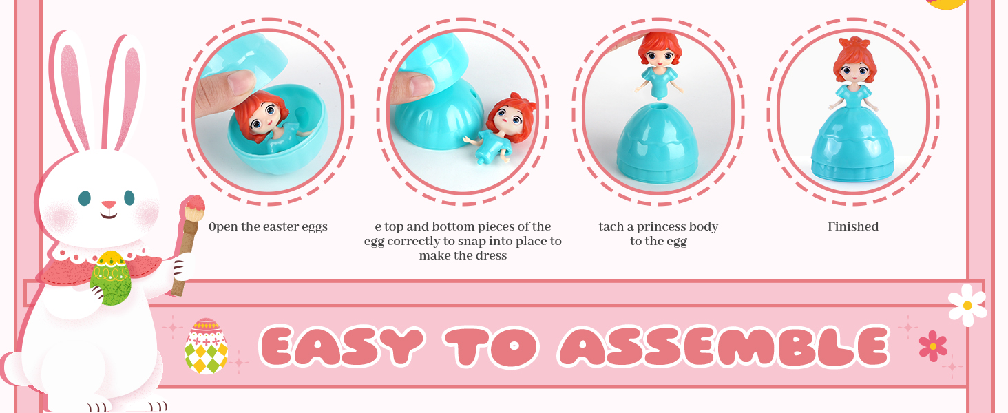 princess easter eggs
