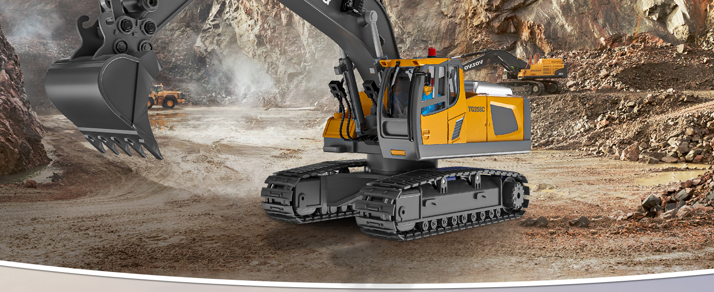 rc excavator