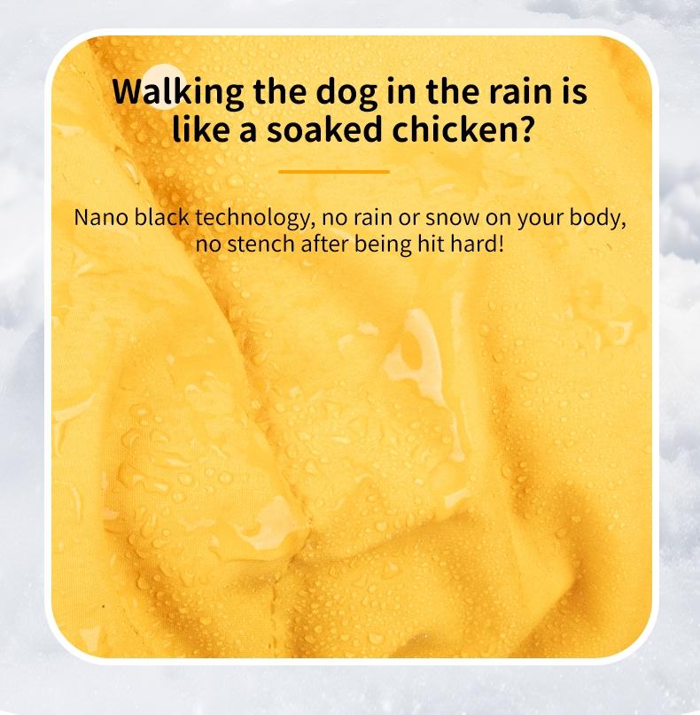 Winter Dog Warm Clothes Outdoor Puppy Teddy Bichon Schnauzer Poodle Four-Legged Coat, Waterproof Windproof Pet Cotton Jacket for Cold Weather