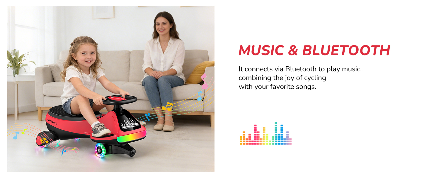 electric wiggle car for kids ages 6-12