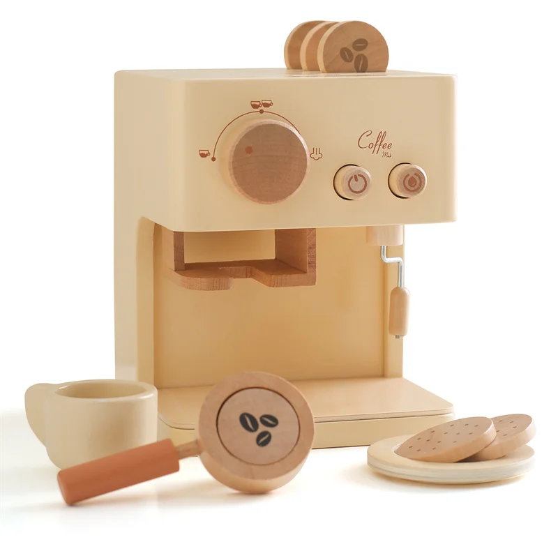 Montessori Coffee Machine Toy Set