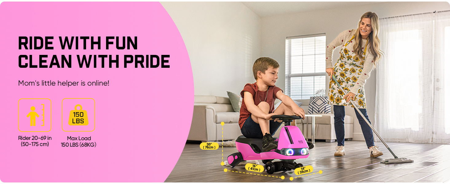 ride on wiggle car