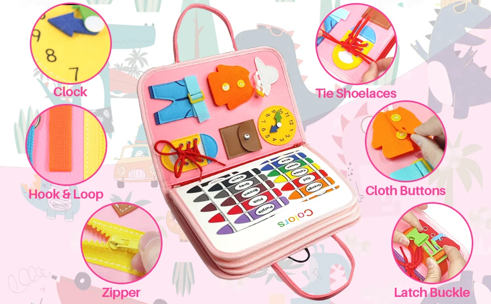 Baby Felt Cloth Story Book 3D