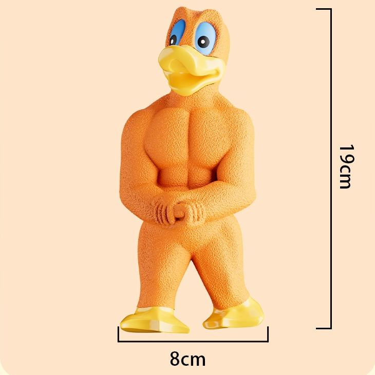Muscular Duck Toy For Dogs to Relieve Boredom