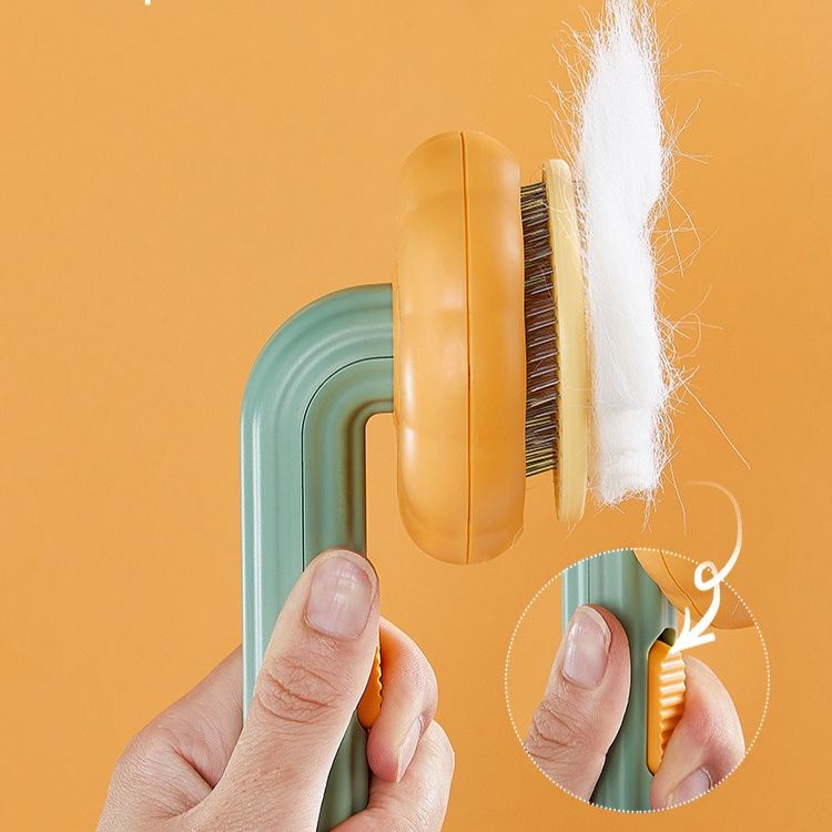 Pumpkin Pet Hair Remover Comb