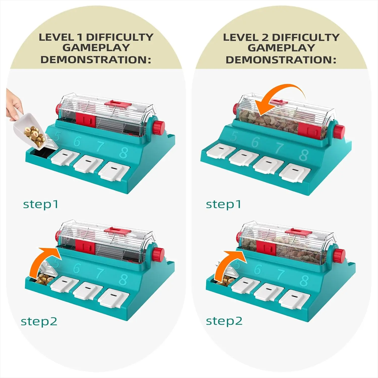 Treat Puzzles For Aggressive Chewers, Dogs' Mental Stimulation Food Slow Dispenser Toy