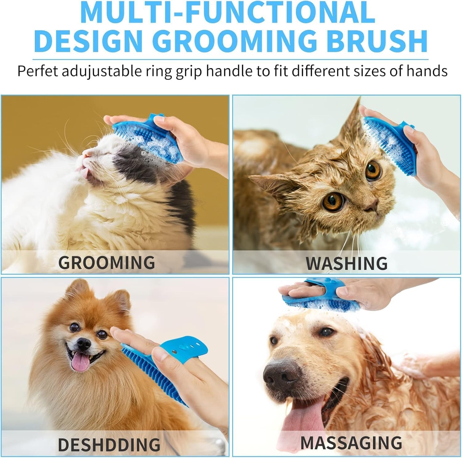 Dog Paw Cleaner, Washer, Pet Foot Cleaner for Small, Medium, Large Breed Dogs/Cats (with 3 absorbent towels)