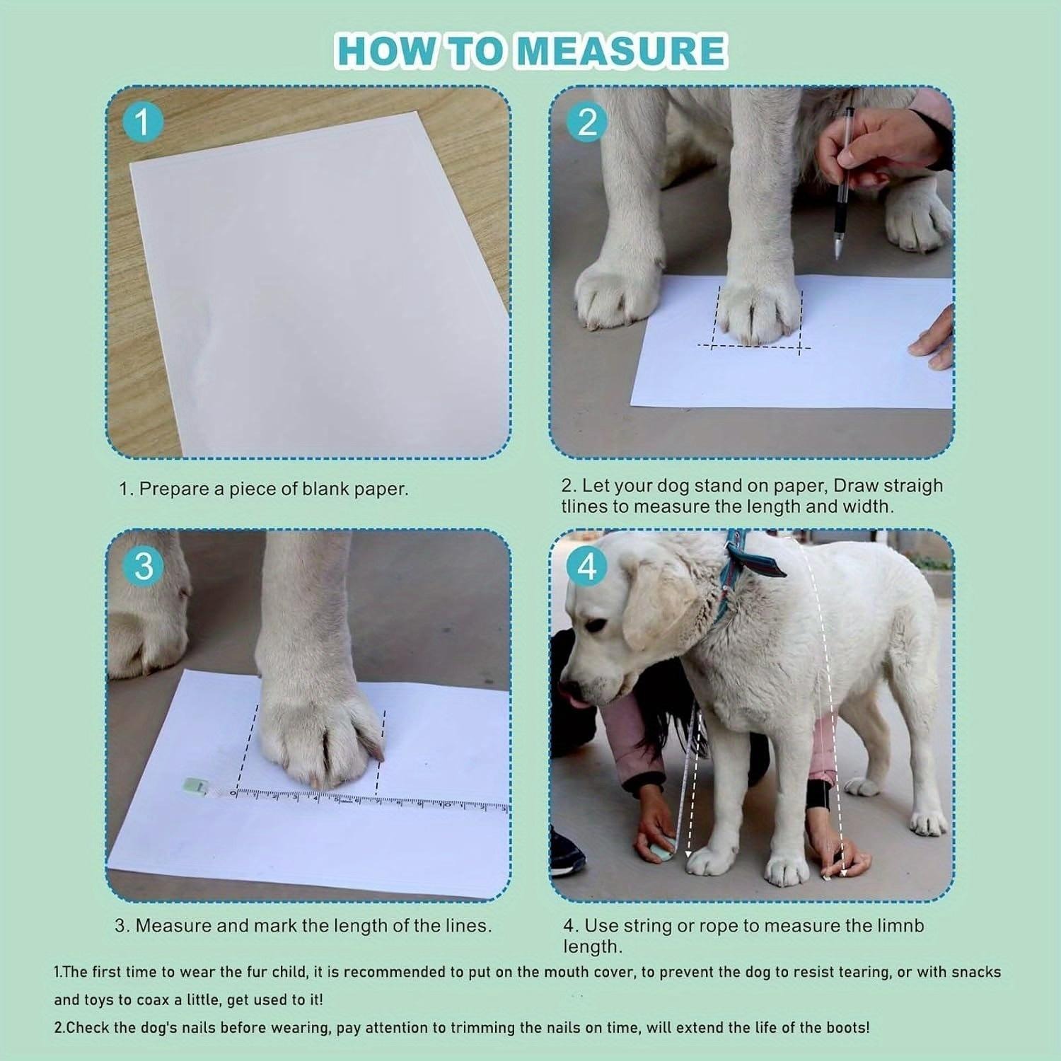 Waterproof & Anti-Slip Dog Suspender Boots with Adjustable Straps & Buckles - Winter Warmth, Snow & Ice Protection, Secure Fit for Safe Winter Adventures, Cold Weather Protection, Snug Fit Design, Weatherresistant Material, Sturdy Construction