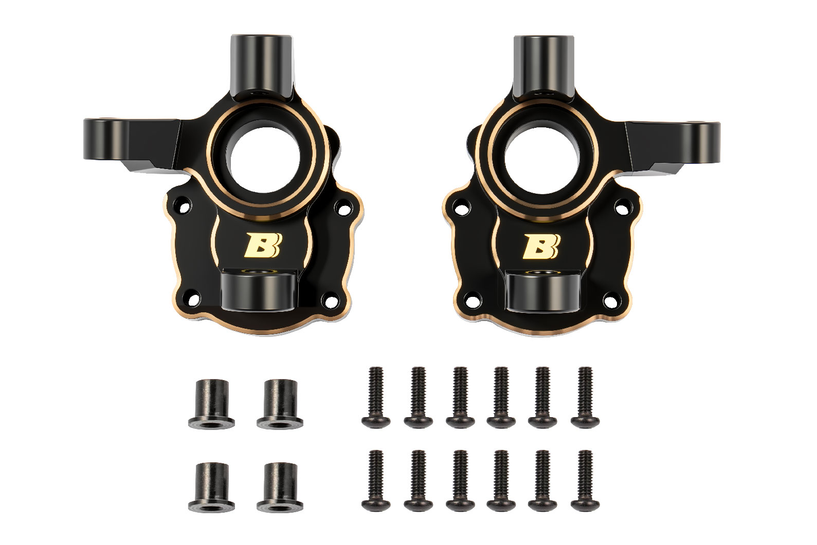 BATRAZZI Brass Portal Axle Housing for FMS FCX10 K5 & LC80 Pro