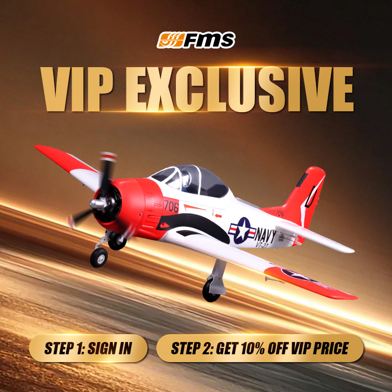 FMS 800mm T-28 Trojan V2 PNP Red