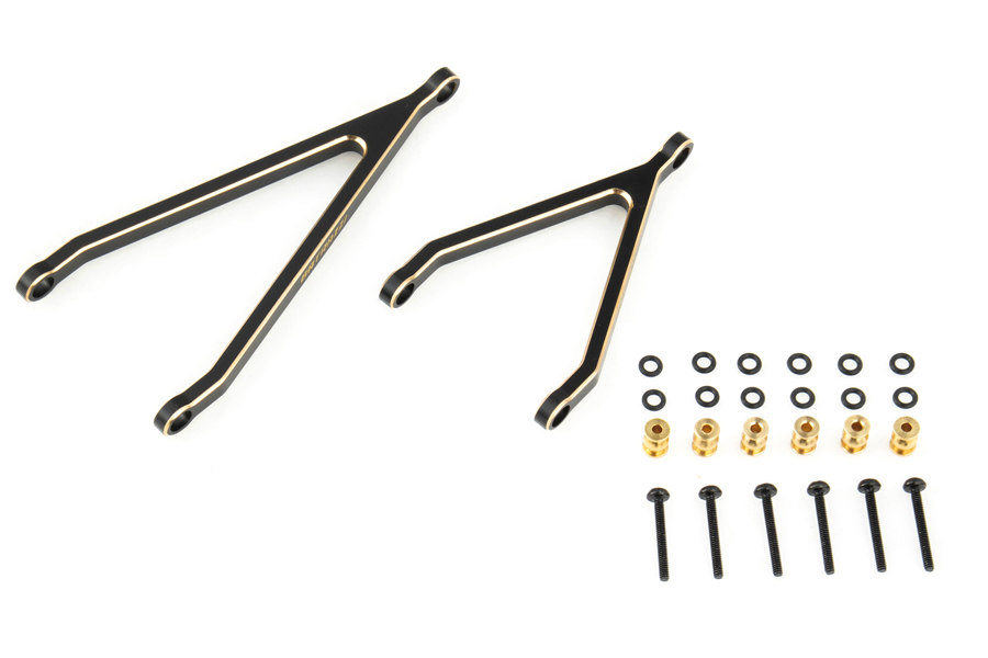 BATRAZZI CNC Brass Upper Link Set for FMS FCX24M Tacoma