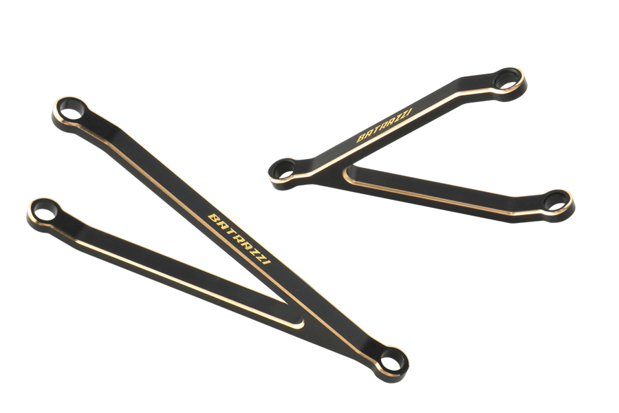 BATRAZZI CNC Brass Upper Link Set for FMS FCX24M Tacoma