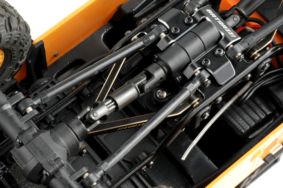 BATRAZZI CNC Brass Upper Link Set for FMS FCX24M D110, Discovery and Range Rover