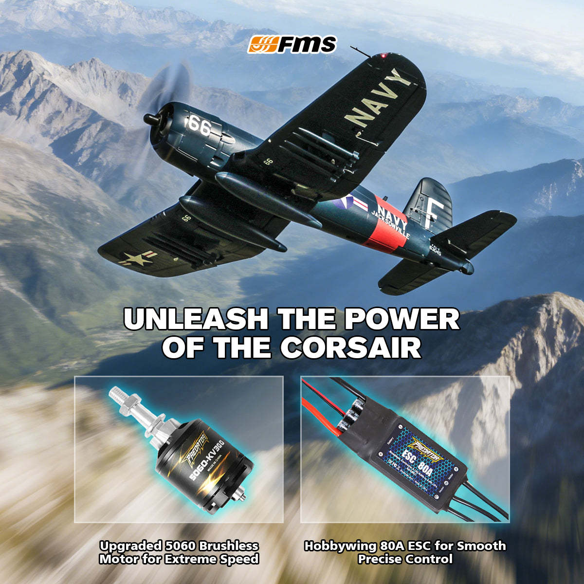 [���ܼ�] FMS130P [FMS] 1700mm F4U Corsair V3 PNP - ����, ���ӱ�, ����, �÷�, ��Ʈ��Ʈ ����