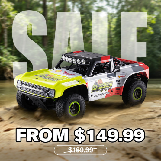 FMS 1:18 FSC18 Ford Bronco RTR EB Brushed/Brushless