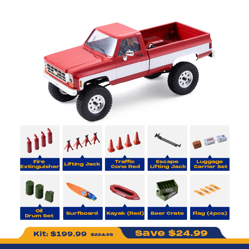 FMS 1:18 FCX18S Chevrolet K10 S V2 RTR