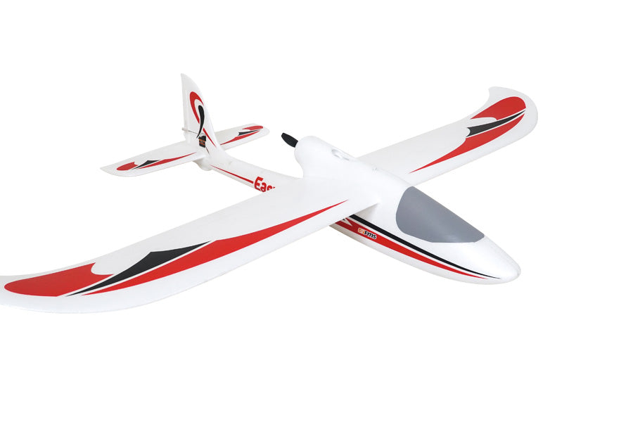 FMS 1280mm Easy Trainer RC airplane white with red graphics