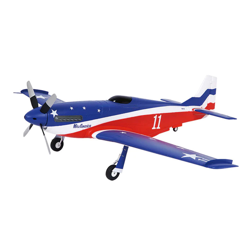 1100mm P-51 Mustang PNP | 4-Blade Prop & Retracts – FMS Hobby