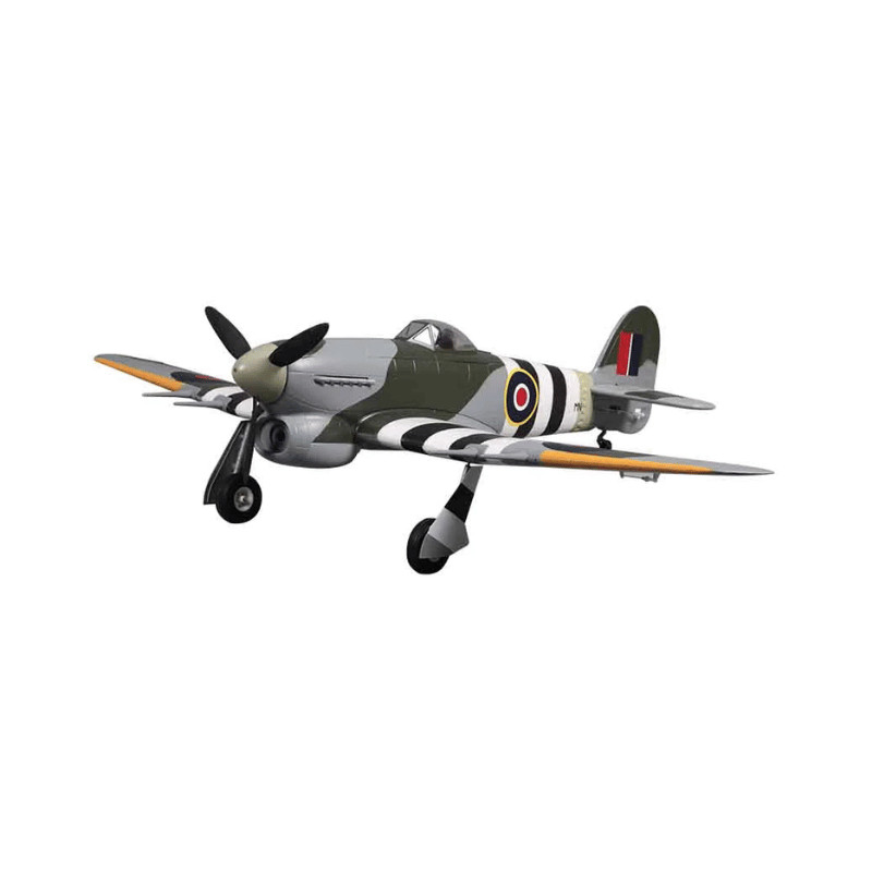 FMS Hawker Typhoon RC model airplane in WWII RAF paint scheme