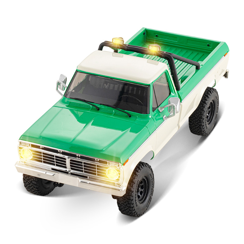 FCX18II F-100 Car Body Assembly With Painted Green/White (Special Edition)