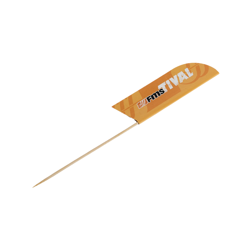 FMStival customized 1/18 flag with pole for RC models
