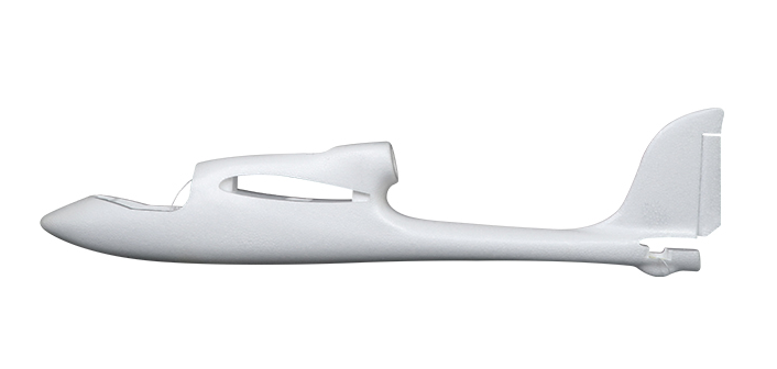 1280mm Easy Trainer V2 white fuselage for RC airplane