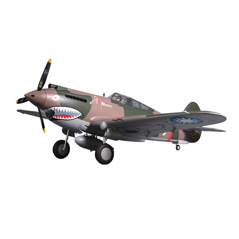 1400mm P-40B Warhawk PNP | Retracts & 14x8 Prop – FMS Hobby