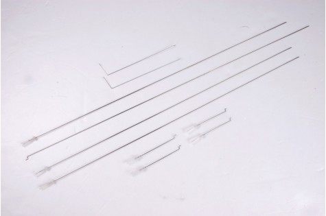 Linkage rod set for RC models with various lengths and connectors