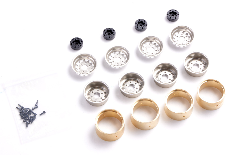 BATRAZZI 1.0” Steelie Beadlock Wheels