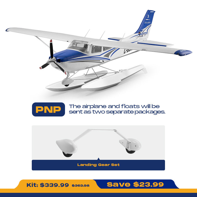 1500mm Cessna 182 RC Plane | RTF/PNP Model Aircraft – FMS Hobby