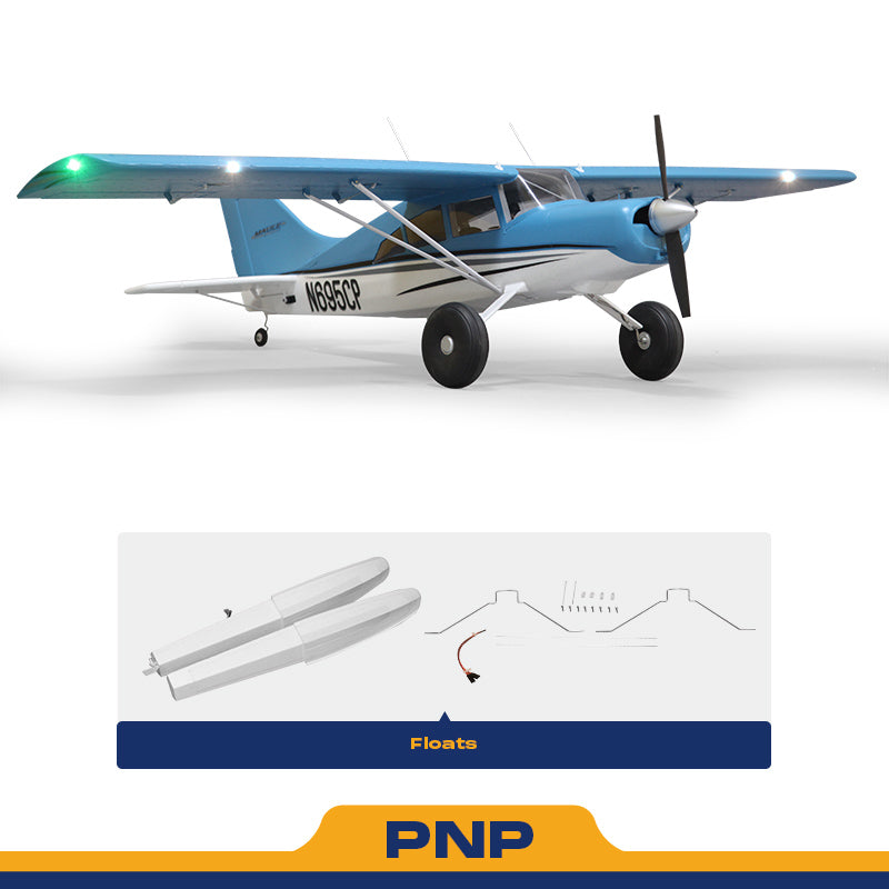 FMS 1500mm Maule RC airplane with floats and PNP configuration