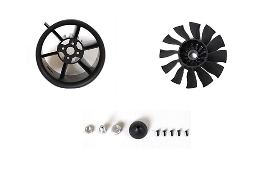 70mm Ducted Fan (12-Blade) V2 | Boost RC Jet Performance – FMS Hobby