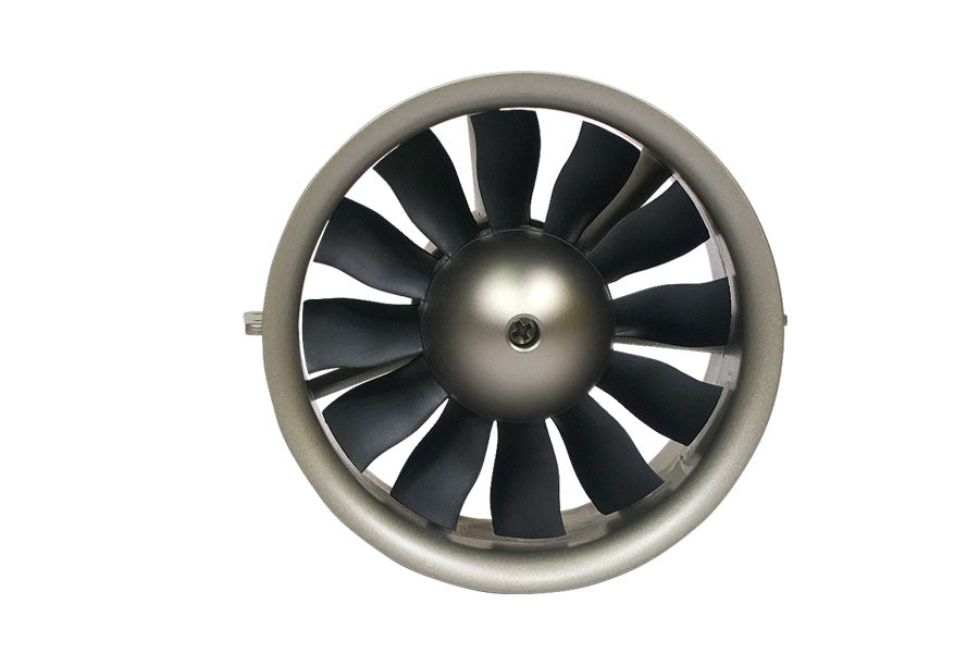 90mm 12-blade EDF unit for RC planes with 4068-KV1850 motor and detailed design