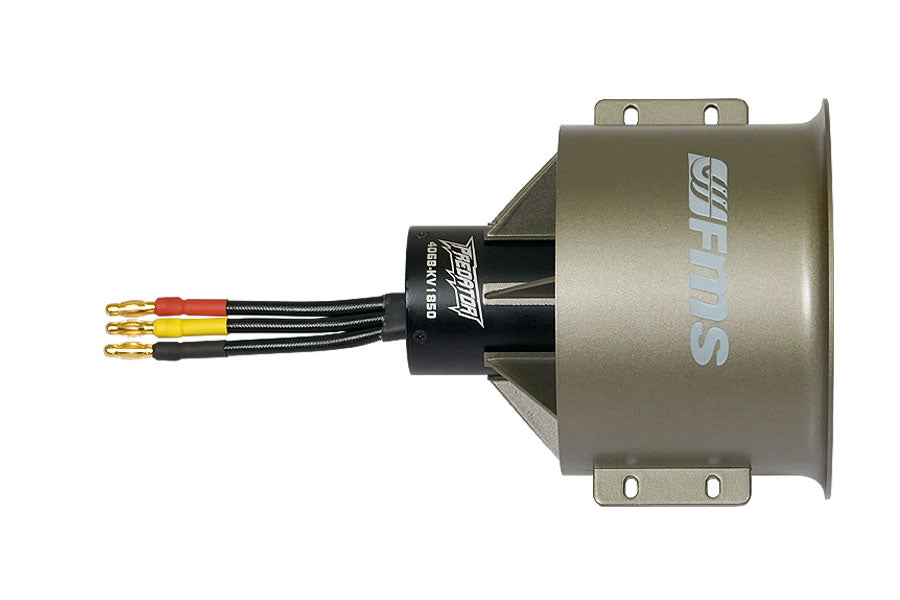 90mm EDF unit by FMS with 4068-KV1850 motor for high-performance RC aircraft