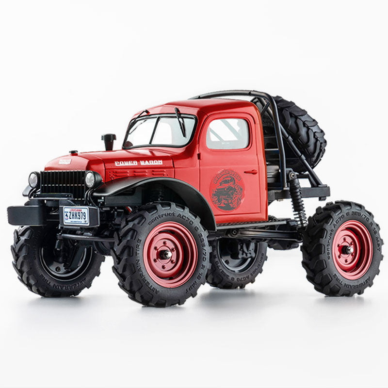FMS fcx24パワーワゴン ブラシレス プチカスタム クローラーRTR 1:24 Power Wagon RC Crawler | 2-Speed Portal Axles – FMS Hobby