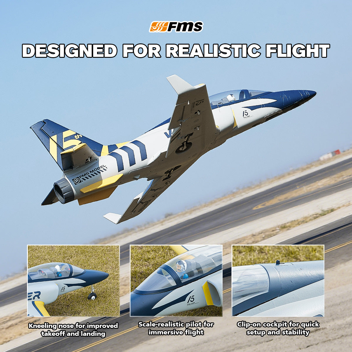FMS EDF Jet 70mm Viper V2 PNP 15th Anniversary Edition