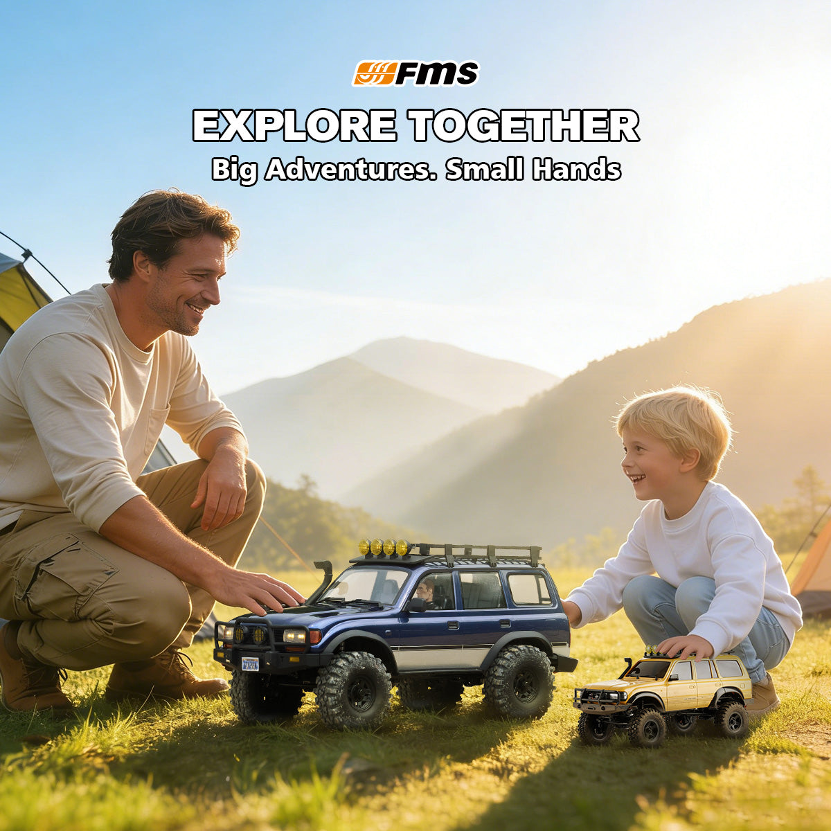 1:10 LC80 RC Rock Crawler | Premium Remote Control Truck – FMS Hobby