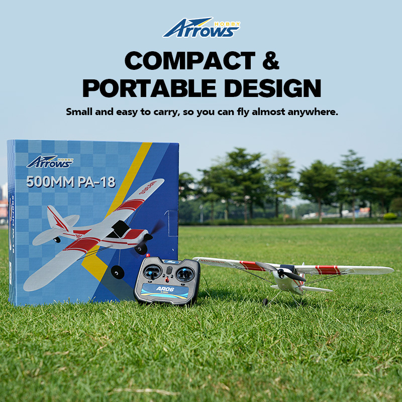 Arrows 500mm PA-18 Super Cub RTF    
