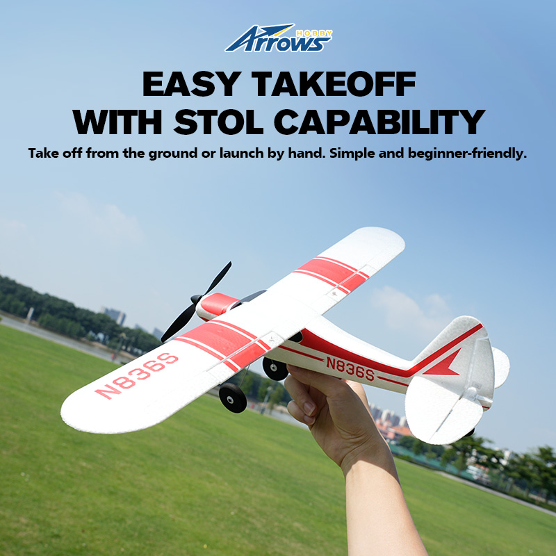 Arrows 500mm PA-18 Super Cub RTF    