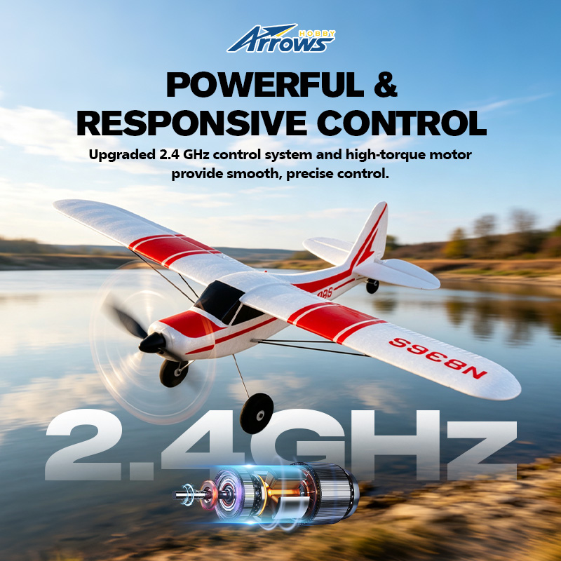 Arrows 500mm PA-18 Super Cub RTF    