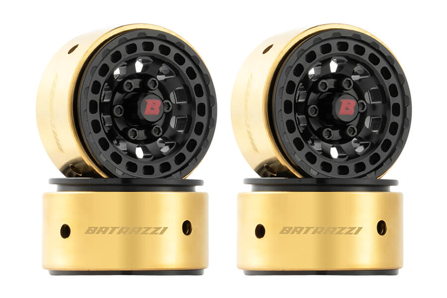 BATRAZZI Aluminum 1.0” Arachna Beadlock Wheels