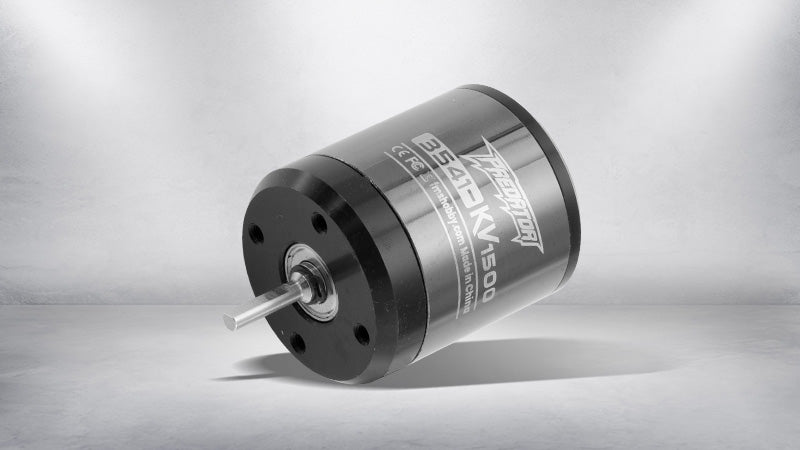 A close-up of the Predator 3541-KV1500 brushless motor for RC vehicles