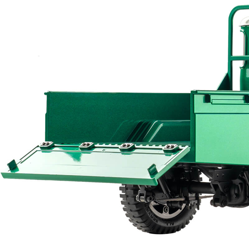 FMS 1:12 TOYOTA FJ45 Pickup Truck with open tailgate and detailed rear wheel