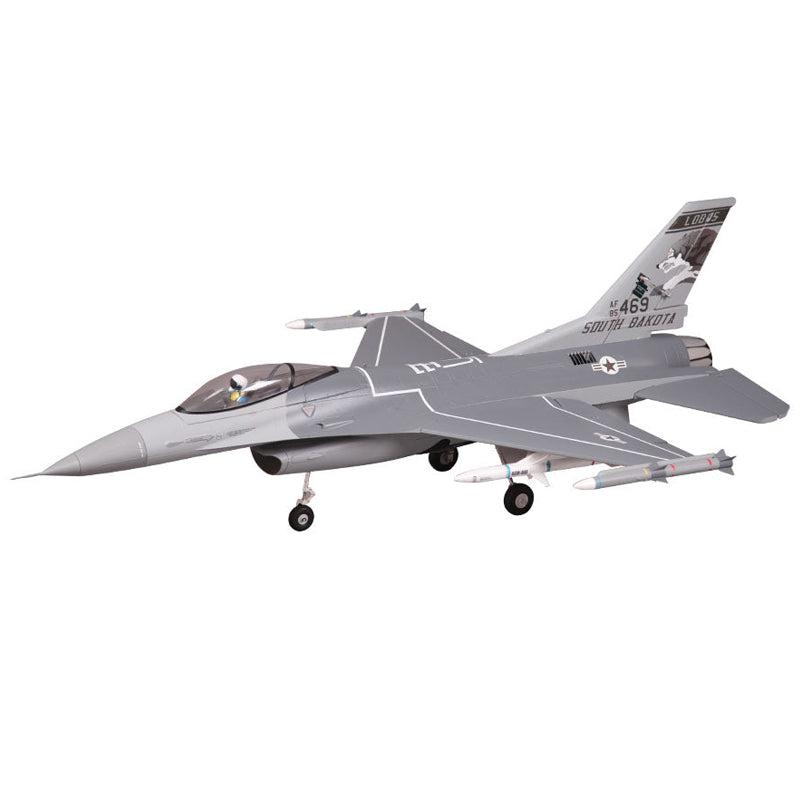 70mm EDF F-16C PNP RC Jet | 12-Blade Ducted Fan – FMS Hobby