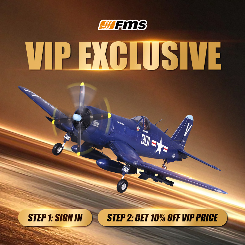 FMS 800mm F4U Corsair V2 RTF / PNP