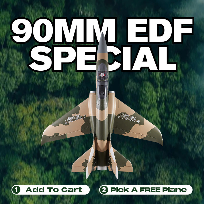 【soraumi】 疾風 シンクロブースター 90mm 90mm EDF Jet Super Scorpion V2 | 6S & 8S PNP Power – FMS Hobby
